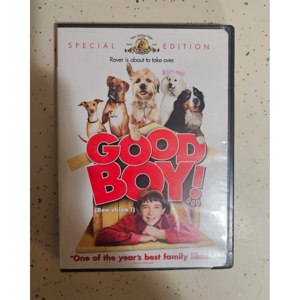 Good Boy! Special Edition DVD Family Movie Comedy Dogs 2003 MGM Childrens